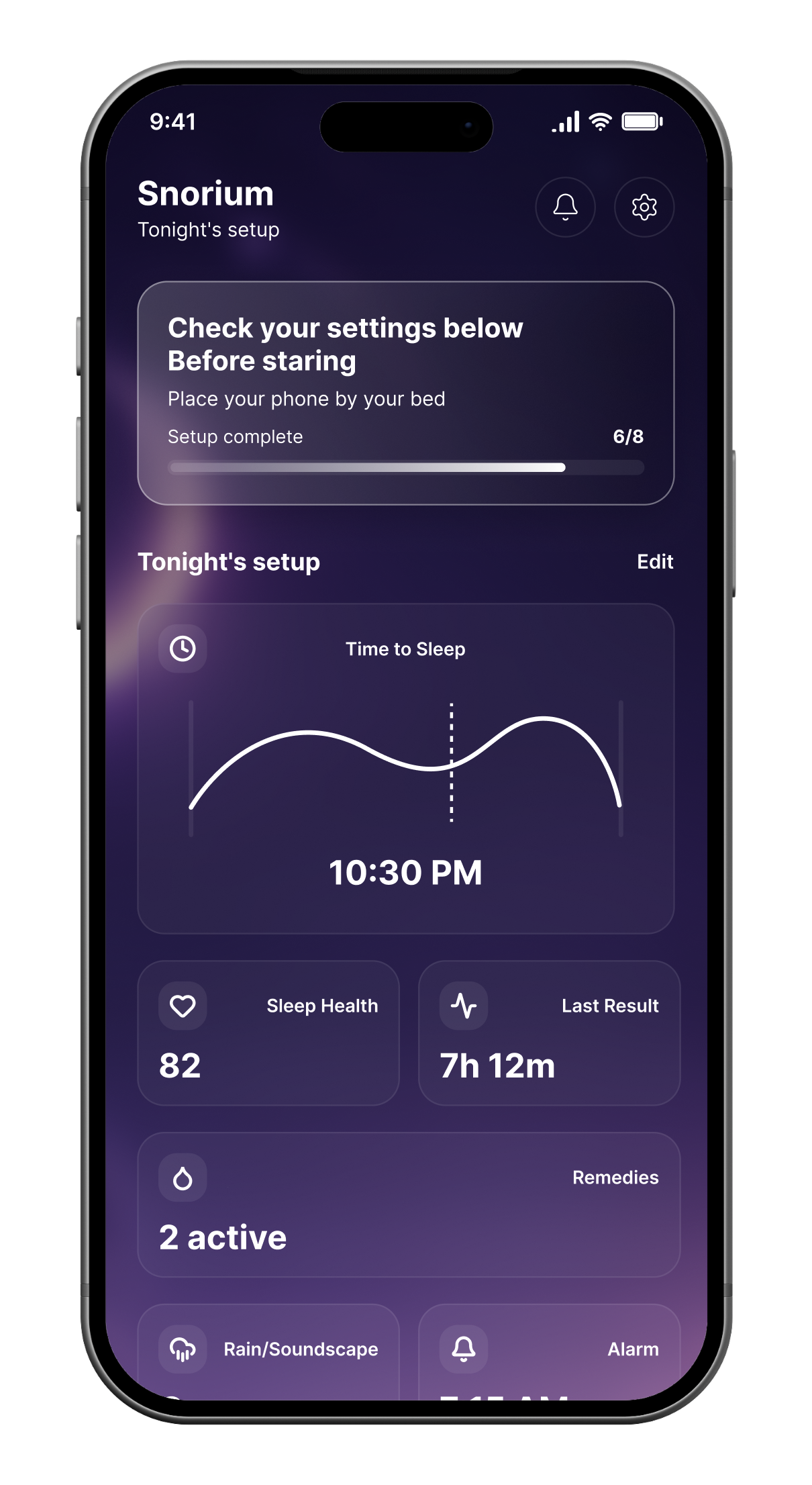 Snorium Score